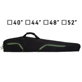 Scoped Rifle Cases Tactical Shotgun Gun Bag (Color: Black)